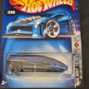 Hot Wheels Blue & Black Flame Die-Cast Car